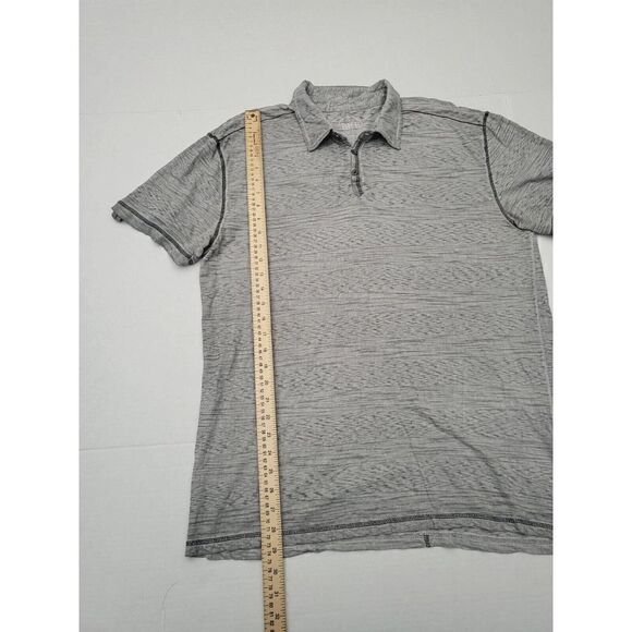 BKE Men Polo Shirt XL Gray Basic Short Sleeve Collared Casual - Picture 2 of 10